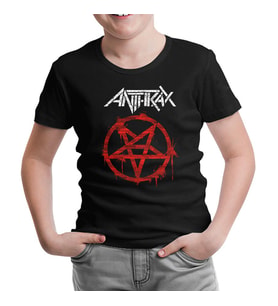 Anthrax - Logo Siyah Çocuk Tshirt
