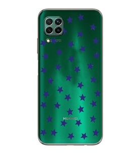 Huawei P40 Lite Uyumlu Baskılı Yumuşak Silikon Şeffaf Telefon Kılıfı