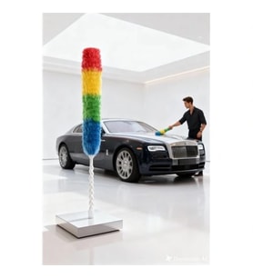 Mey İthalat® California Duster Anti-Statik Toz Alma Püskülü 422150