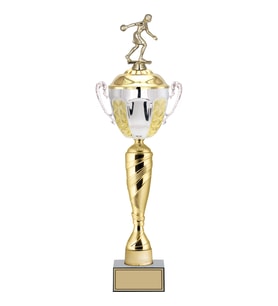 ODAK KUPA - Figürlü Kupalar - Bowling Kadın Figürlü Kupalar FG-088 B - 60 cm