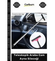 Özel Üretim Uzayabilen Dikiz Aynası Temizleme Aparatı Pratik Teleskopik Araba Cam Ayna Sileceği