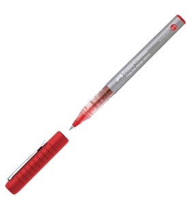 FABER CASTEL FREE INK ROLLER KALEM 0.5mm KIRMIZI