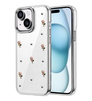 Newface Apple iPhone 14 Fiyonk Desenli Kapak - Desen 6