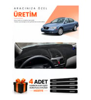 NİSSAN MAXİMA A33 (1999-2003) Uyumlu Torpido Koruma Örtüsü Oto Kılıfı - Siyah