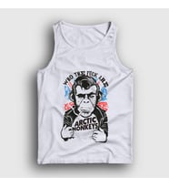 Presmono Unisex Beyaz Wtf Arctic Monkeys Atlet 15141tt