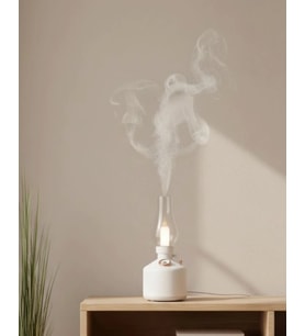 USB Şarjlı Gaz Lambası Modeli Nano Mist Aromaterapi Nemlendirici 280 ml