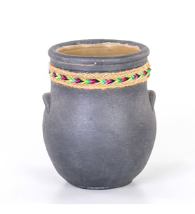 Euro Flora Küp Beton Saksı 12x20.5 Cm