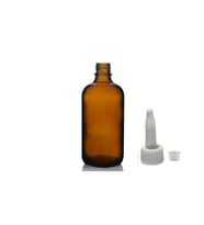 50ml kahverengi cam şişe getamisin kapak, 12 adet, plastik üstten damlalıklı şişe, damlatmalı şişe, damlatıcı şişe