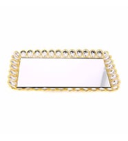 Vitale Nila Gold Dekoratif Tepsi AK.HQ0012