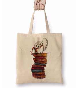 Harry Potter Edwiges Bez Çanta Uzun Saplı
