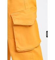 Cepli Kız Çocuk Kargo Cep Bol Paça Regular Pantolon 5-14 Yaş 23042