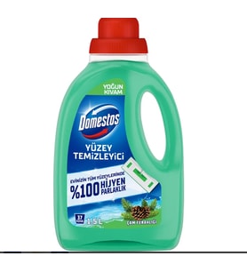 Domestos Yoğun Kıvamlı Yüzey Temizleyici Çam Ferahlığı Tüm Yüzeyler İçin 1500 ml