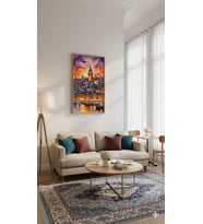 KULENİN BÜYÜSÜ  Rulo Tuval Üzeri Canvas Baskı – Premium Çözünürlük, Çerçevesiz (Çok Renkli)