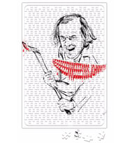 The Shining Here's Johny Puzzle 240 Parça Yapboz