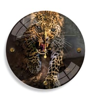 Leopar Cam Saat - 40 cm