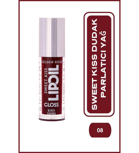 Sweet Kiss Lip Oil Gloss No:08 - Dudak Parlatıcı Yağ