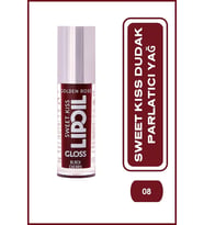 Sweet Kiss Lip Oil Gloss No:08 - Dudak Parlatıcı Yağ