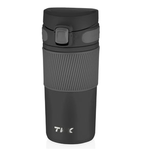 VAGONLİFE  T2001 TKK ÇELİK TERMOS SÜZGEÇLİ MUG 450 ML SİYAH