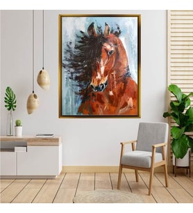 Altın  Çerçeveli tablo ss291