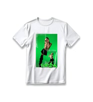 Manifest Sueda Solo T-Shirt Baskılı Unisex %100 Pamuklu Nefes Alan Kalın Kumaşlı Tişört (Beyaz)