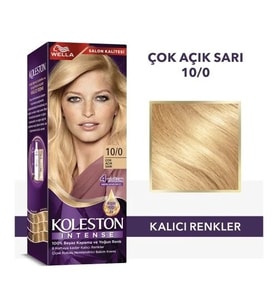Koleston Intense Saç Boyası 10/0 Çok Açık Sarı