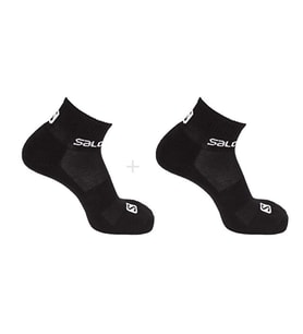 Salomon EVASION 2 Pack Çorap (2 Çift) LC1335000 Siyah