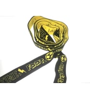 Lastik sarı Football desenli 3,2Cm- 3mt  Şort,Paça,kol Ve Don Lastiği