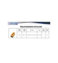 Gwest Gbk-4 4 Lü Boş Kumanda Kutusu 6120