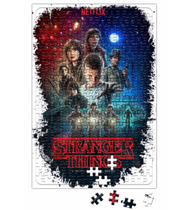 Stranger Things Netflix Puzzle 240 Parça Yapboz