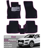 AUDİ Q2 (2020-2024) Uyumlu EVA Paspas Tam Set–Araca Özel,Su Geçirmez,Hızlı ve Kolay Montaj