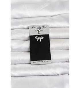 Mey İthalat® 316L Cerrahi Çelik Fiyonk Model Göbek Piercing