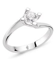 Romeo Pırlanta 0.21 Ct Tektaş Yüzük RM20052 (Çok Renkli)