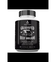Ancestral Supplements Grass Fed Beef Organs (Desiccated) Liver,Heart,Kidney,Pancreas,Spleen 180 Capsul.Usa Menşei.3971 (Renksiz)