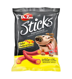 Dr.zoo Sticks Cheddar-pastırmalı Köpek Ödülü 50gr