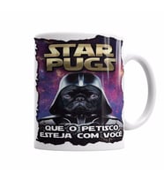 STAR PUGS KÖPEK Kupa Bardak Porselen