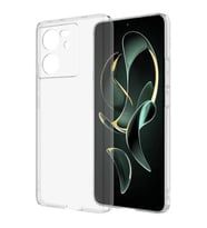 Coverzone Xiaomi Mi 13T ile uyumlu K?l?f Z-Droga Kapak ?effaf P�r�zs�z Y�zey Kamera �?k?nt?l? Koruma Xiaomi Mi 13T i�in ?effaf Sert K?l?f