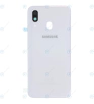 Samsung A40 Arka Pil Kapağı, LENS HARİÇ SM-A405F (Beyaz)
