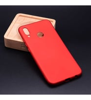 Lexroo Huawei P20 Lite Kılıf Premier Silikon Kılıf - Kırmızı
