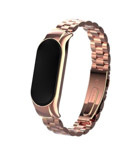 Microsonic Xiaomi Mi Band 7 Metal Stainless Steel Kordon Rose Gold
