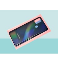 Samsung Galaxy A31 A315 Uyumlu Arka Kapak Batarya Kapağı - SİYAH
