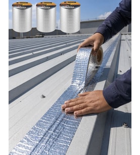 3 Lü Set Çatı Balkon Pvc Boru İçin Sızdırmazlık Tamir Bandı