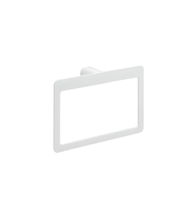 Pirenei Yuvarlak Havluluk 23 cm Mat Beyaz
