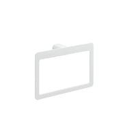 Pirenei Yuvarlak Havluluk 23 cm Mat Beyaz