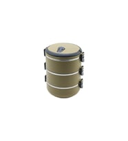 KAHVERENGİ 3LÜ SEFER TASI SAKLAMA KABI 1.8LT