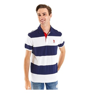 U.S. Polo Assn. Gımle Saks Erkek Polo Yaka T-shirt 1826106