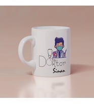 Bay Doktor Baskılı Kupa Kişiye Özel