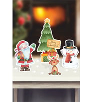Yılbaşı Christmas Ayaklı Pano * Masa Üstü (Kalın Kağıt)