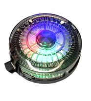 HADRON HDX4380 Manyetik Klipsli Telefon Soğutucu Fan RGB Isı Göstergeli Siyah