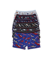 6 adet Erkek Çocuk Desenli Boxer 505