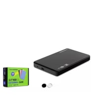 HADRON HDX1757 HDD KUTU USB2.0 PLASTİK SATA 2.5" SİYAH - BEYAZ